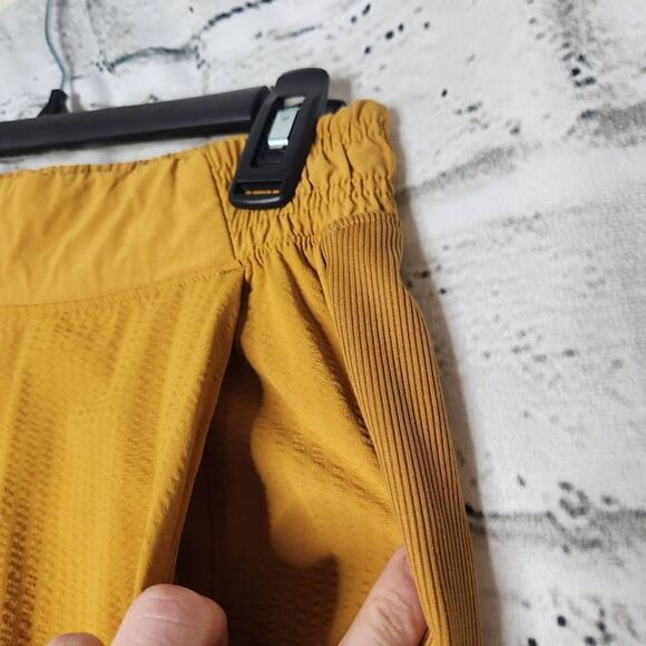 Athleta Textured Brooklyn Stretch Jogger Pants Multicolor Size 2 Yellow Gold - Picture 5 of 13